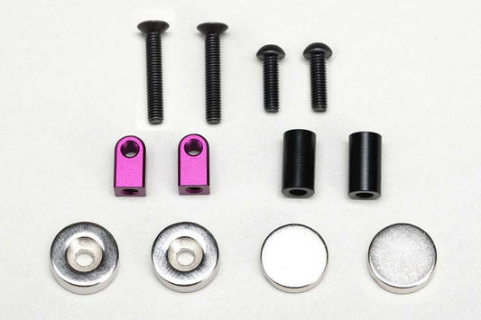Yokomo Magnet Front Body Mount Purple for All-Purpose
