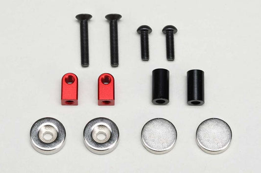 Yokomo Magnet Front Body Mount Red for All-Purpose